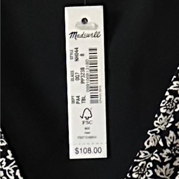 Wrap Mini Dress in Tudor Floral - Picture 5 of 5